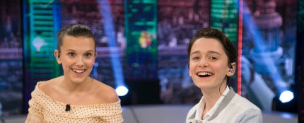 Millie Bobby Brown y Noah Schnapp en &#39;El Hormiguero 3.0&#39;