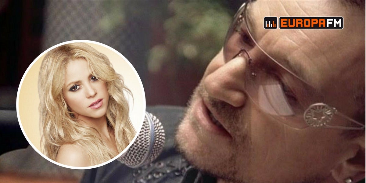 Bono homenajea a Shakira en Colombia