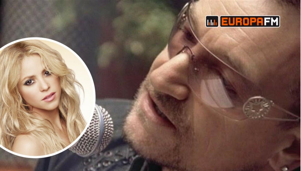 Bono homenajea a Shakira en Colombia
