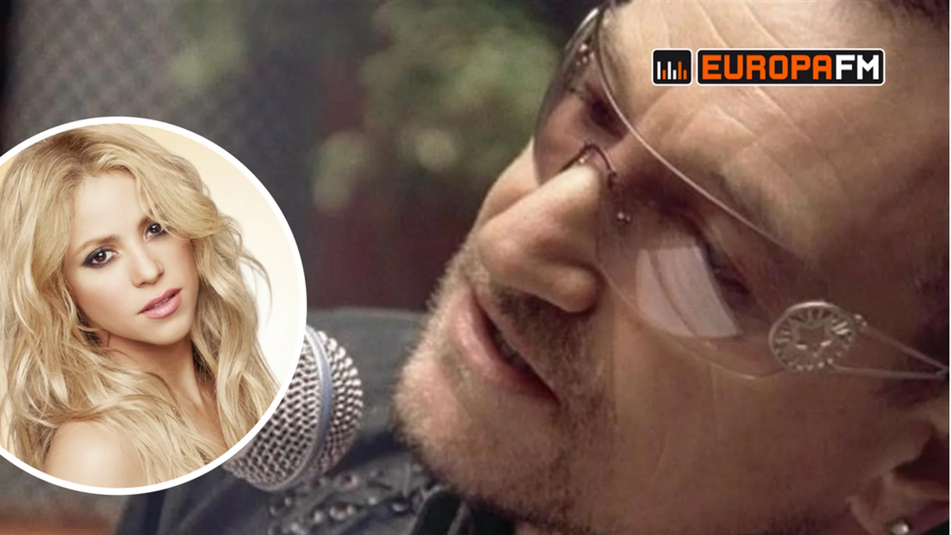 Bono homenajea a Shakira en Colombia Bono homenajea a Shakira en Colombia