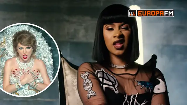 Cardi B le quita el número 1 a Taylor Swift