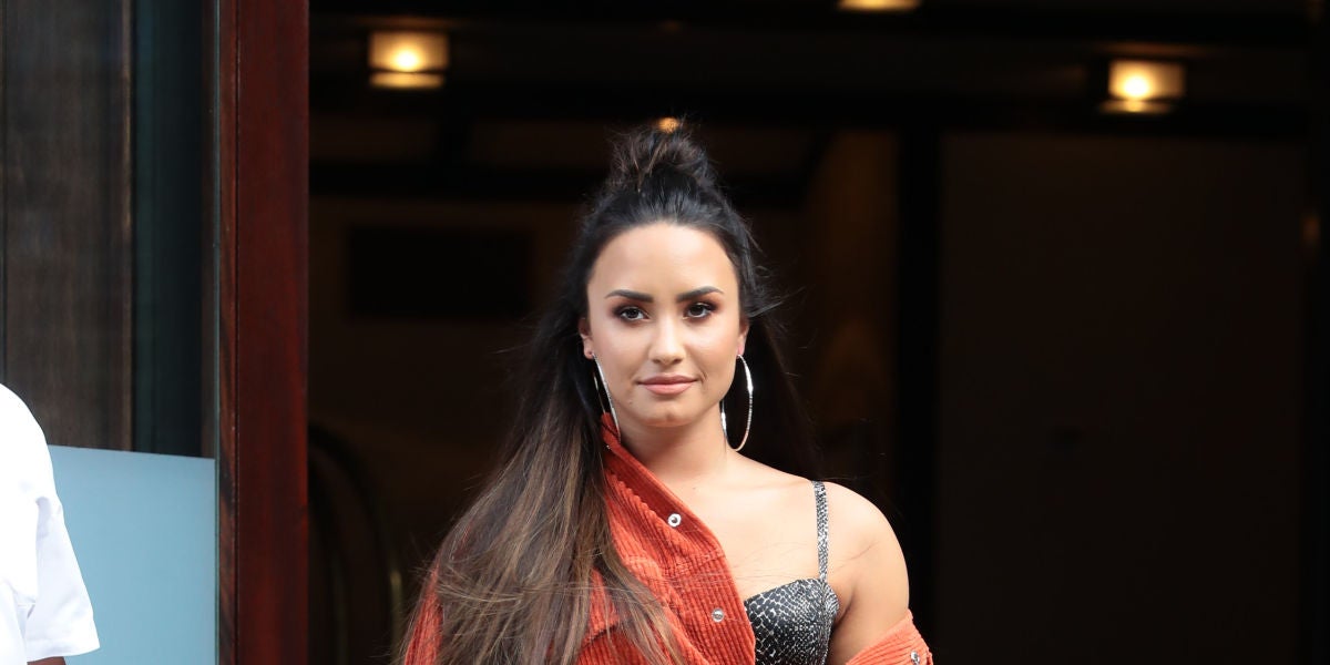 Demi Lovato por las calles de Nueva York antes del concierto