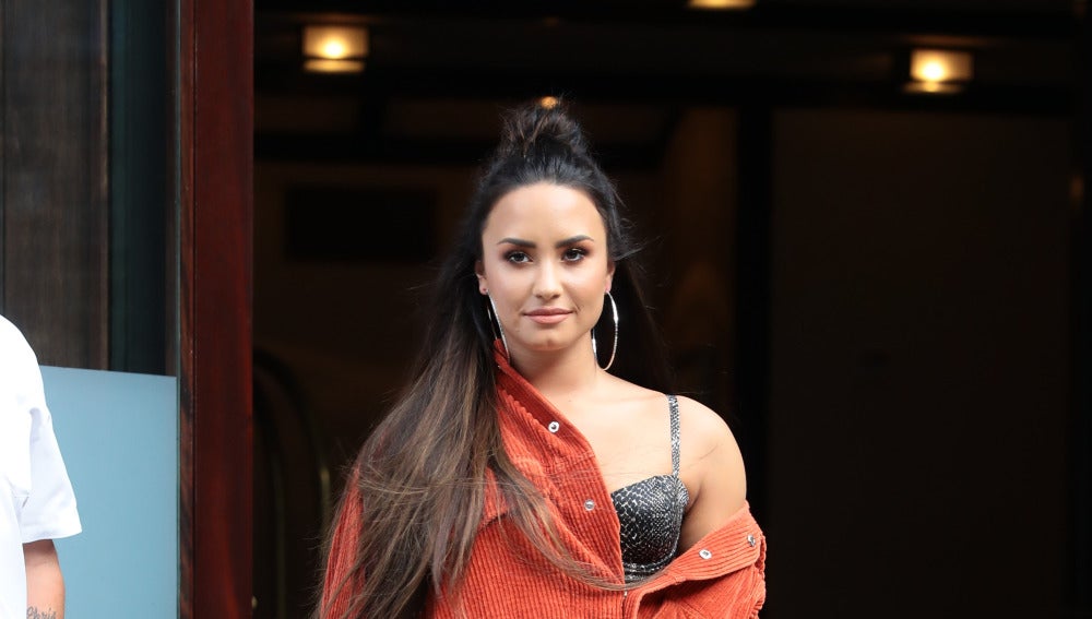 Demi Lovato por las calles de Nueva York antes del concierto 