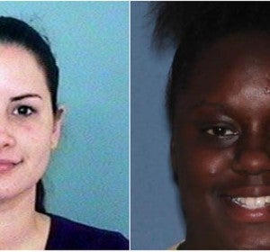 Gabriella Del Carmen Garcia e Fatina Saywer, las dos mujeres detenidas Gabriella Del Carmen Garcia e Fatina Saywer, las dos mujeres detenidas