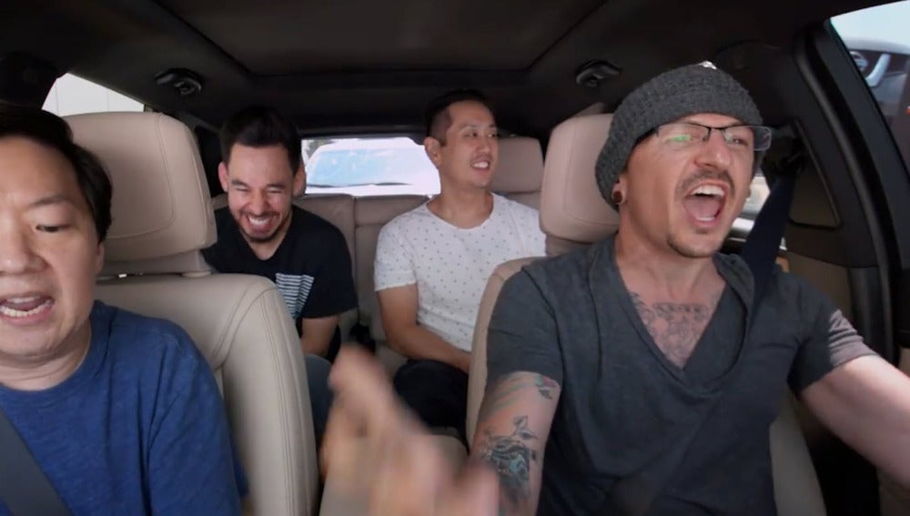 Linkin Park grabó el Carpool Karaoke seis días antes de la muerte de Chester Bennington