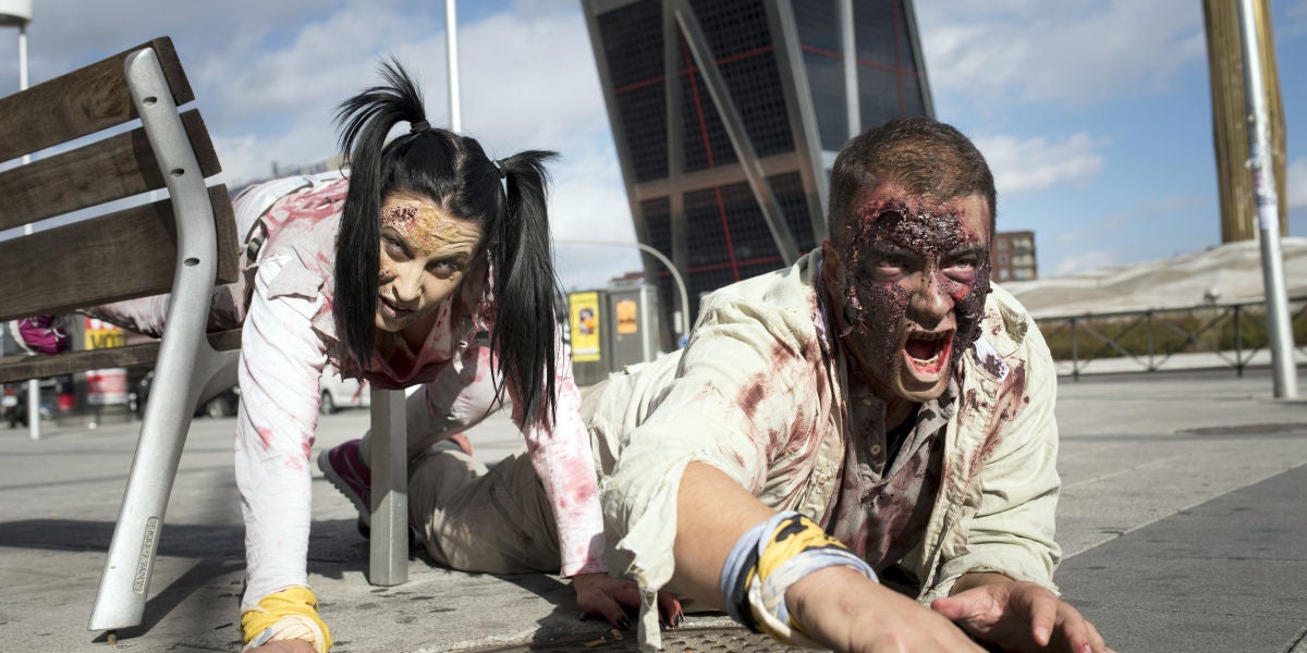 Apocalipsis zombie en Madrid