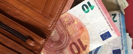 El dinero que conten&iacute;a la mochila