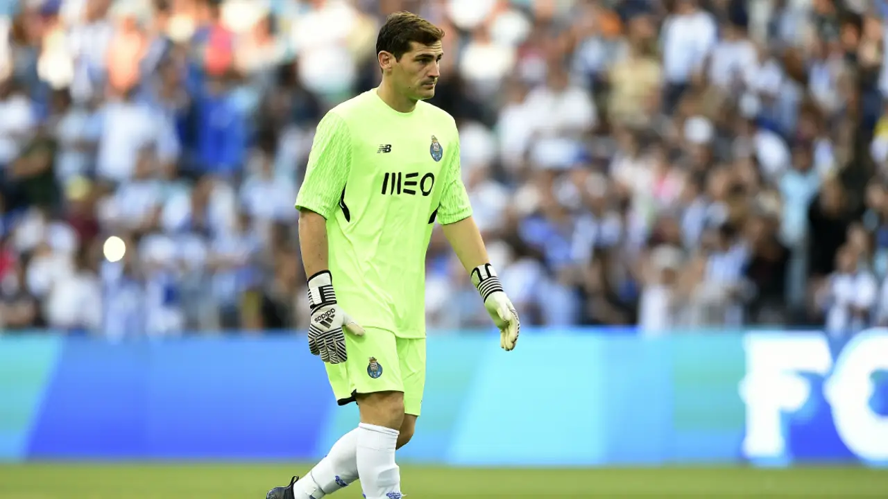 Iker Casillas, con el Oporto Iker Casillas, con el Oporto