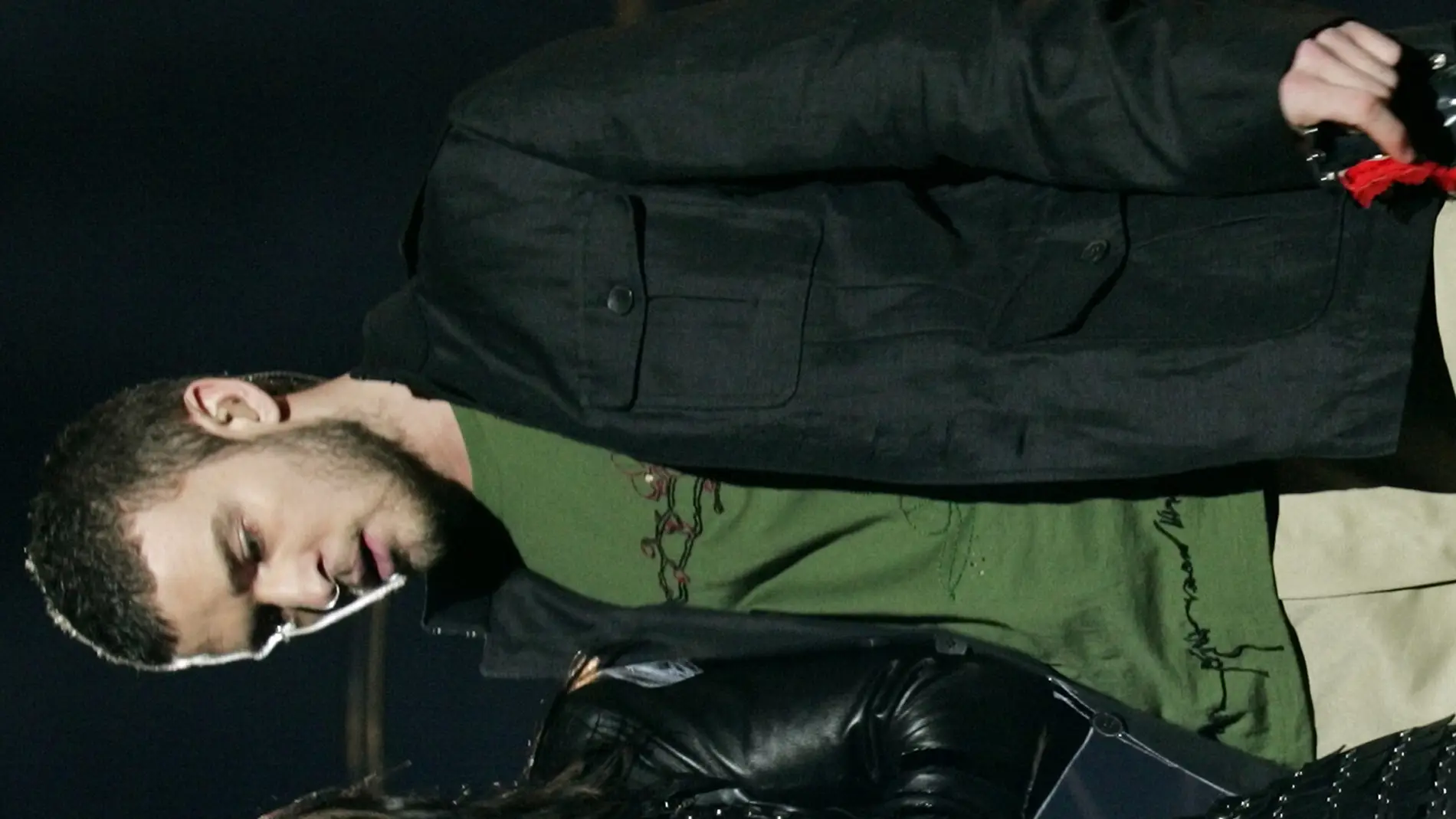 Justin Timberlake y Janet Jackson, durante su polémica actuación durante la Super Bowl de 2004 title=