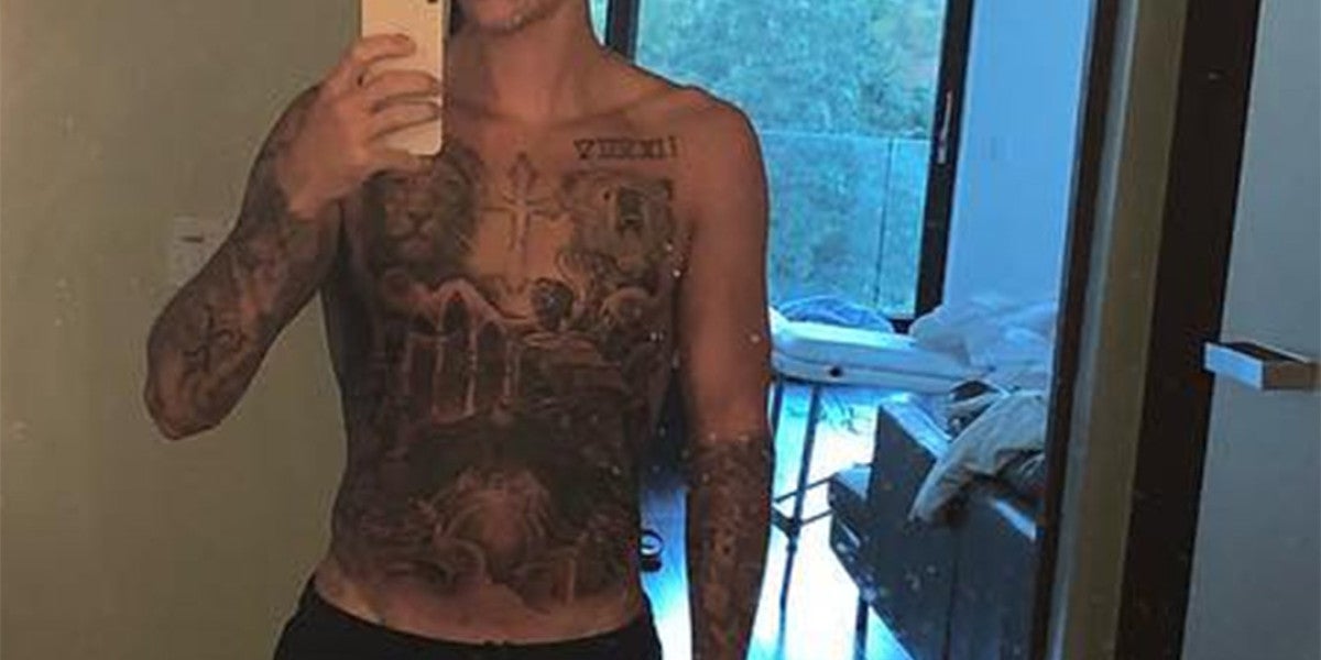 El tatuaje nuevo de Justin Bieber