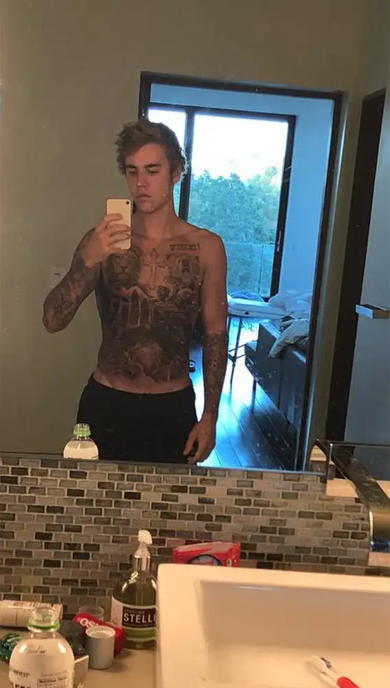 El tatuaje nuevo de Justin Bieber El tatuaje nuevo de Justin Bieber