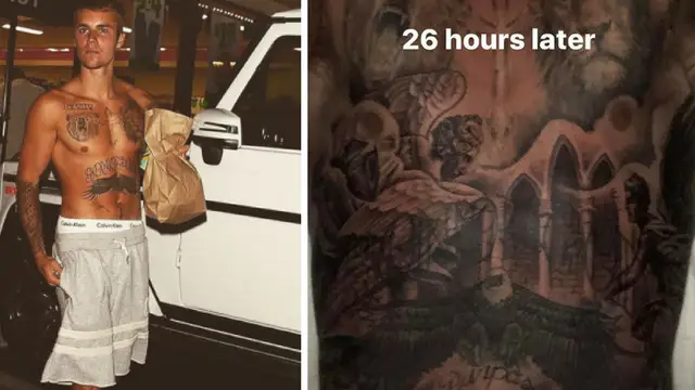 El nuevo tatuaje de Justin Bieber