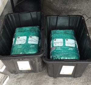 29 kilos de marihuana en Amazon 29 kilos de marihuana en Amazon