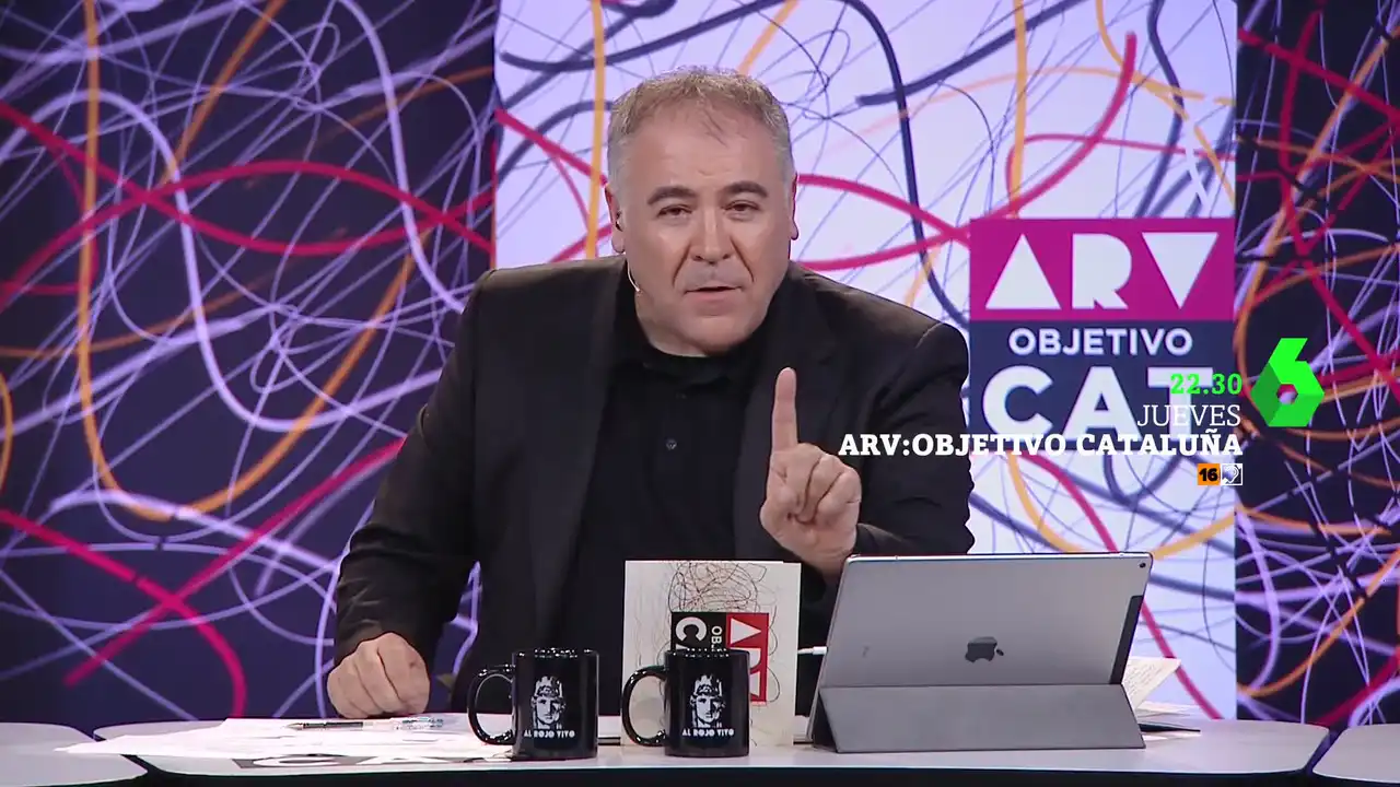 García Ferrreas, en el especial Al Rojo Vivo: Objetivo Cataluña García Ferrreas, en el especial Al Rojo Vivo: Objetivo Cataluña