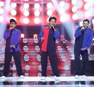 Naim Thomas, convertido en Bruno Mars revoluciona el plató a golpe de ‘That’s what I like’ Naim Thomas, convertido en Bruno Mars revoluciona el plató a golpe de ‘That’s what I like’