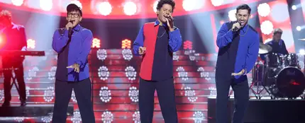 Naim Thomas, convertido en Bruno Mars revoluciona el plató a golpe de ‘That’s what I like’ Naim Thomas, convertido en Bruno Mars revoluciona el plató a golpe de ‘That’s what I like’