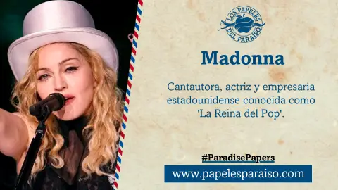 La cantante Madonna, la reina del pop La cantante Madonna, la reina del pop