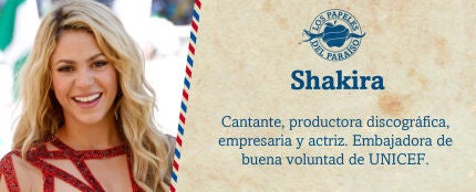 Shakira, implicada en los Papeles del Paraíso