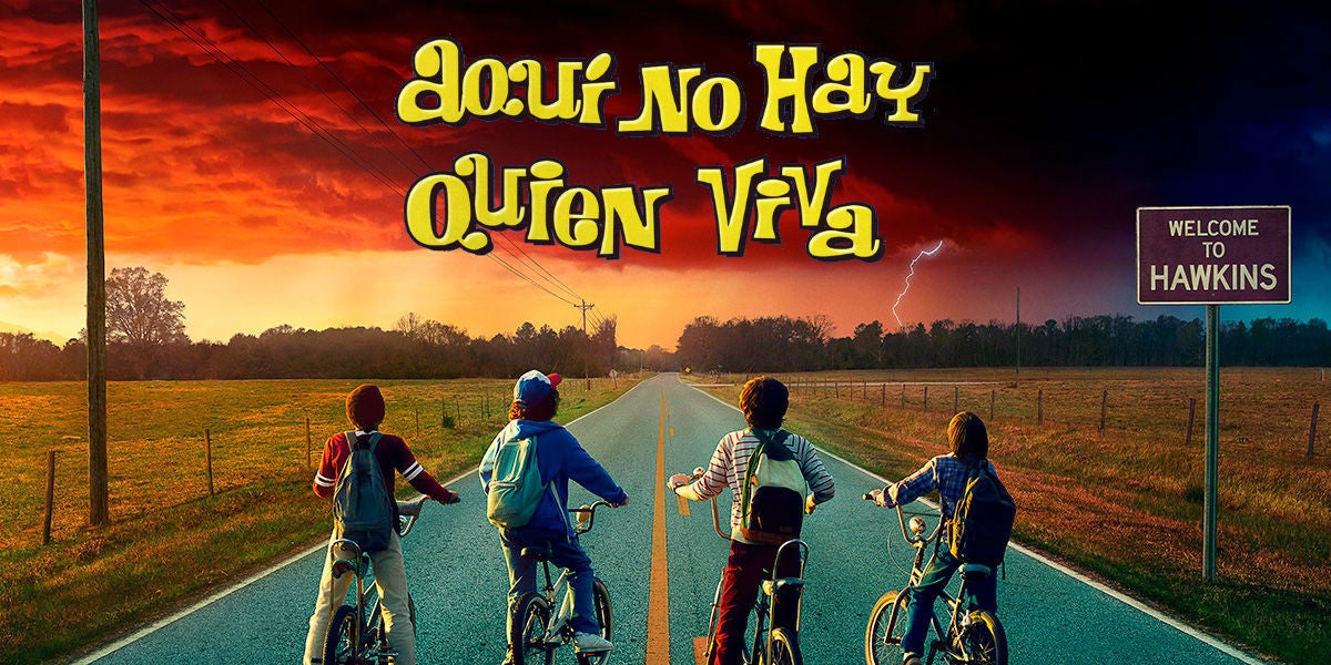 Stranger Things y Aquí no hay quien Viva