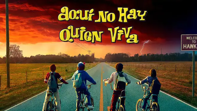 Stranger Things y Aquí no hay quien Viva