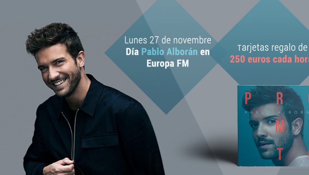 Día Pablo Alborán en Europa FM