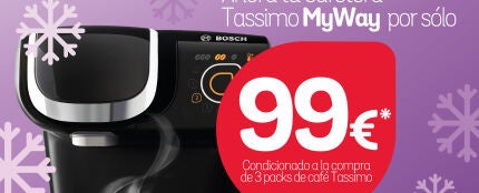 Consigue cafeteras My Way de Tassimo con Lev&aacute;ntate y C&aacute;rdenas