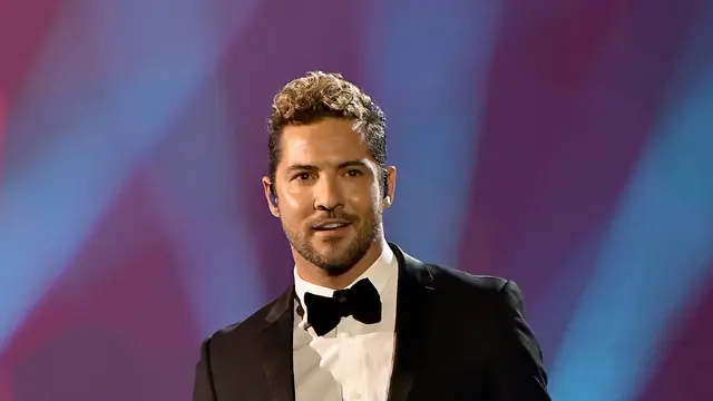 David Bisbal en la gala homenaje a Alejandro Sanz