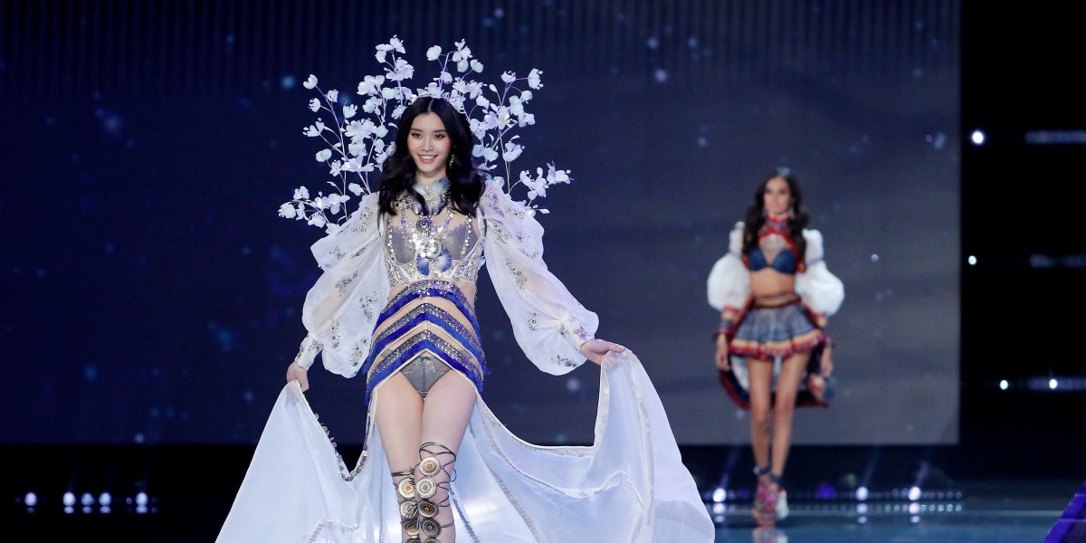 La modelo Ming Xi