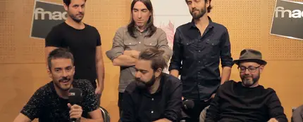 Vetusta Morla durante la entrevista con Europa FM Vetusta Morla durante la entrevista con Europa FM