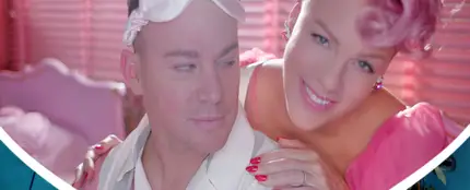 Channing Tatum y Pink en el vídeo de 'Beautiful Trauma' Channing Tatum y Pink en el vídeo de 'Beautiful Trauma'