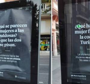 Dos de los carteles colocados por el Ayuntamiento de Zamora Dos de los carteles colocados por el Ayuntamiento de Zamora
