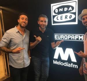 Frank Blanco con los chicos de 'Efecto Pasillo' Frank Blanco con los chicos de 'Efecto Pasillo'