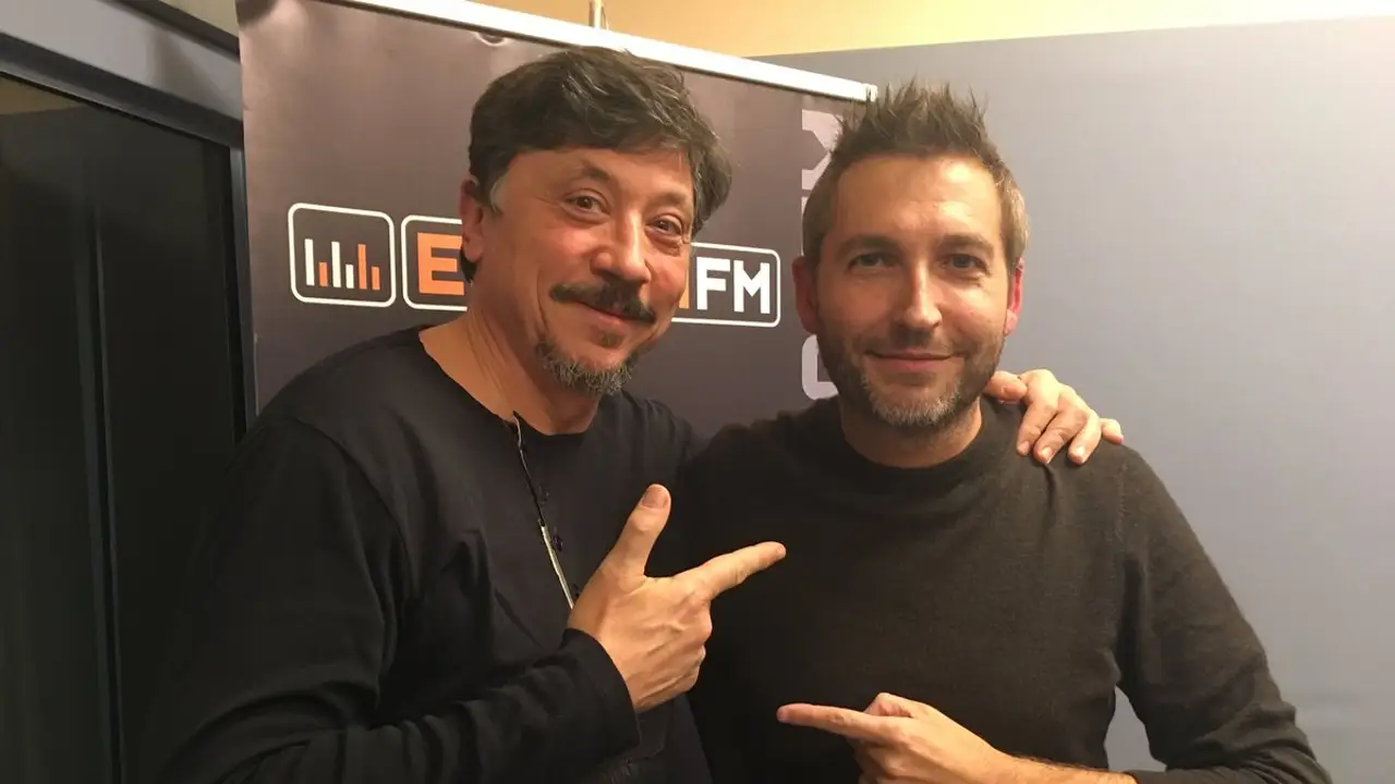 Carlos Bardem y Frank Blanco en Vamos Tarde Carlos Bardem y Frank Blanco en Vamos Tarde