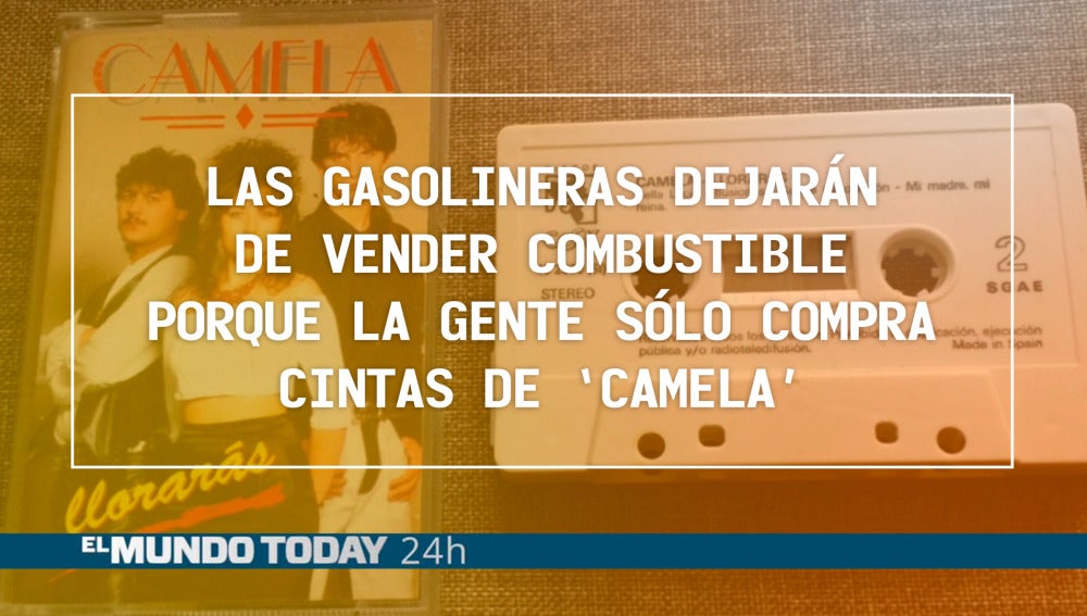 El Mundo Today - Las gasolineras dejarán de vender combustible porque la gente sólo compra cintas de 'Camela' - We Sound