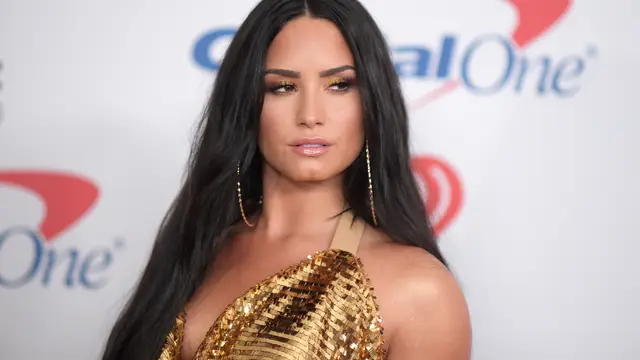 Demi Lovato durante los iHeart Radio's Jingle Ball