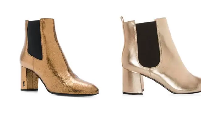 Los botines de Yves Saint Laurent de 745€ vs los de Primark de 20€
