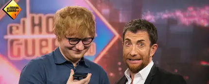 Ed Sheeran y Pablo Motos en 'El Hormiguero 3.0'. Ed Sheeran y Pablo Motos en 'El Hormiguero 3.0'.