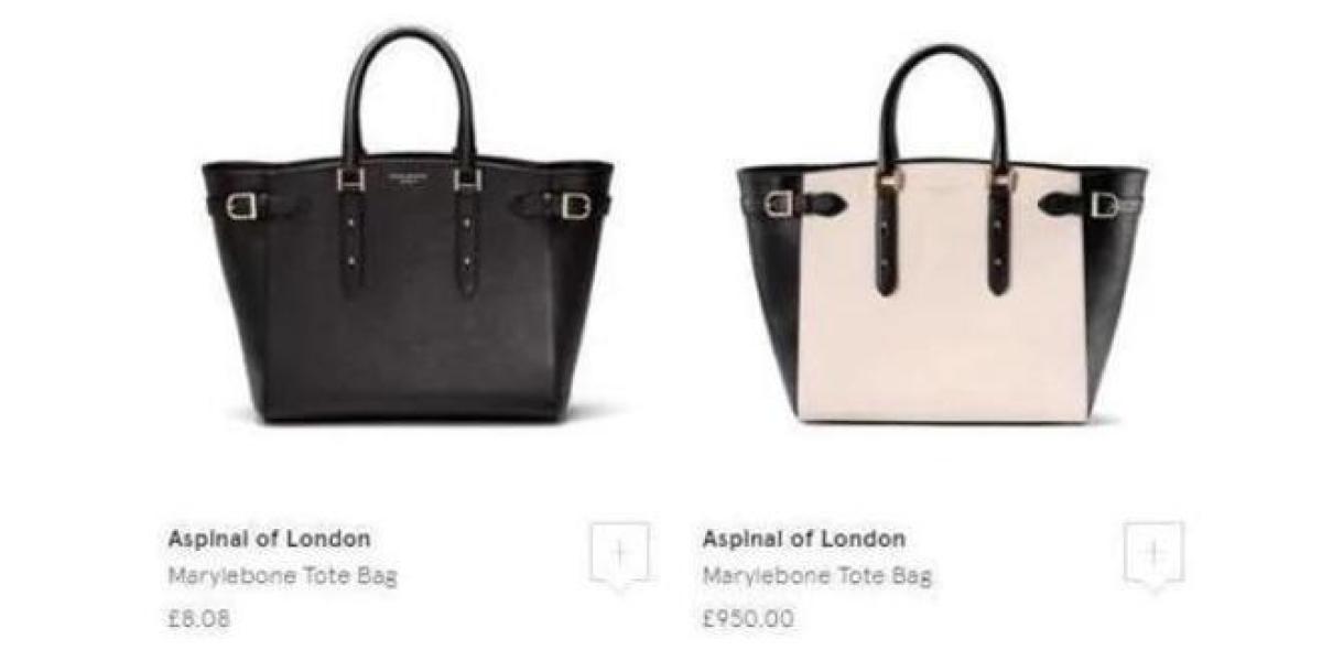 Los bolsos Aspinal Of London "rebajados" a menos de 10 euros en la web de Harrods