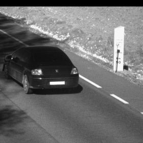 Foto Radar de tramo. Foto Radar de tramo.