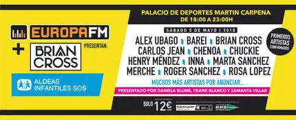El Festival Solidario con Brian Cross y Europa FM El Festival Solidario con Brian Cross y Europa FM
