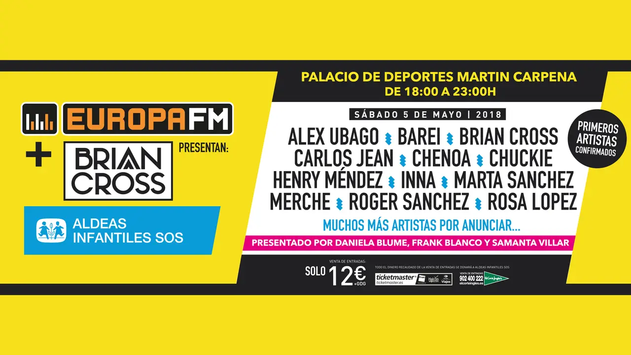 El Festival Solidario con Brian Cross y Europa FM El Festival Solidario con Brian Cross y Europa FM