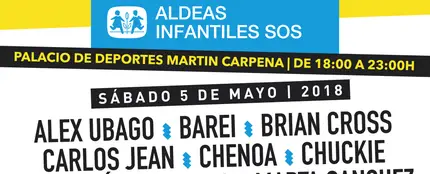 Avance del cartel de El Festival Solidario 2018 Avance del cartel de El Festival Solidario 2018