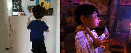 El precioso homenaje de un niño a su hermana fallecida cantando una canción de 'Coco' El precioso homenaje de un niño a su hermana fallecida cantando una canción de 'Coco'