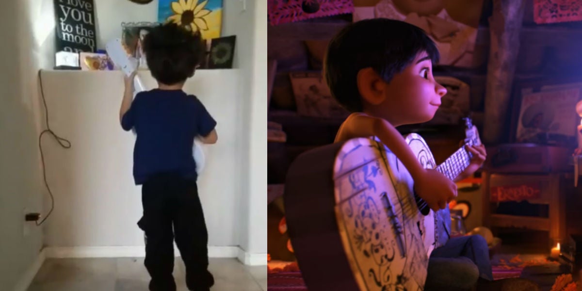 El precioso homenaje de un niño a su hermana fallecida cantando una canción de 'Coco'