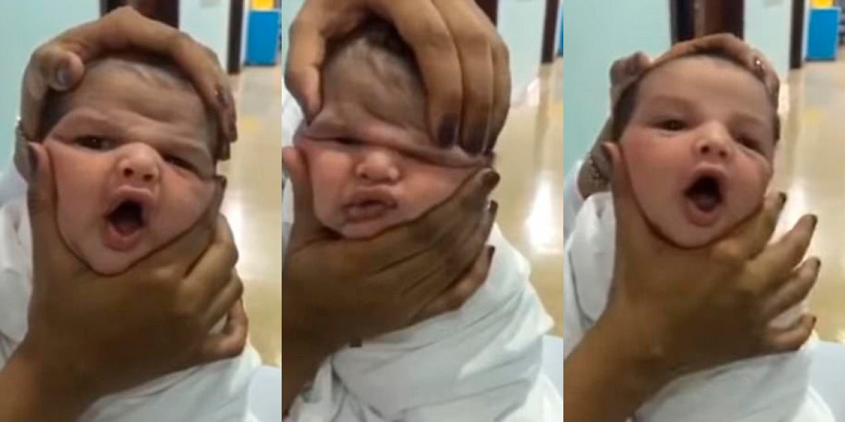 Uno de los bebés maltratados por las enfermeras para divertirse
