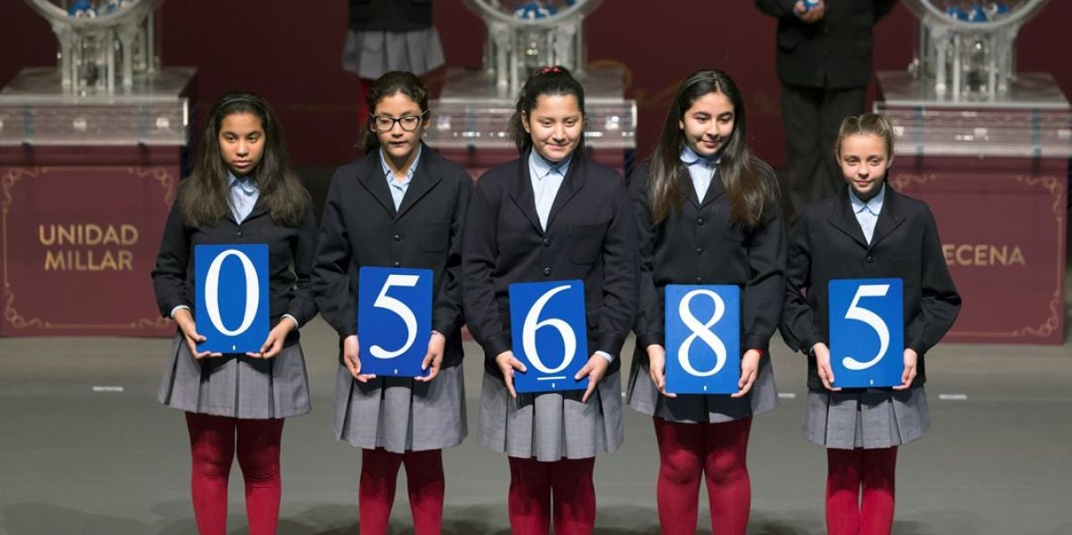 Número de El Gordo de la Lotería de El Niño