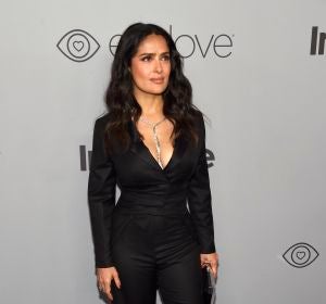 Salma Hayek en la fiesta InStyle Salma Hayek en la fiesta InStyle