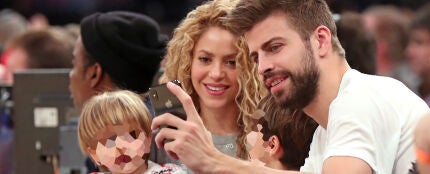 Shakira y Piqué en Nueva York