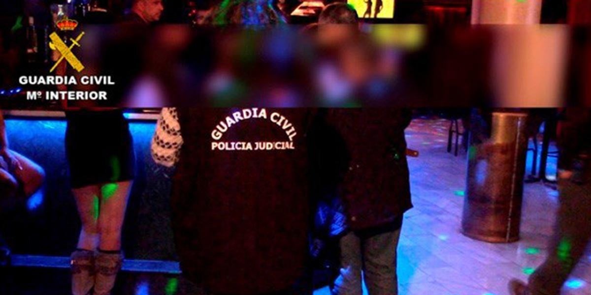Liberadas dos menores obligadas a prostituirse en un club de alterne de Toledo