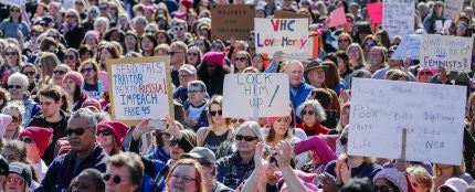 Marcha de las mujeres en Nueva York